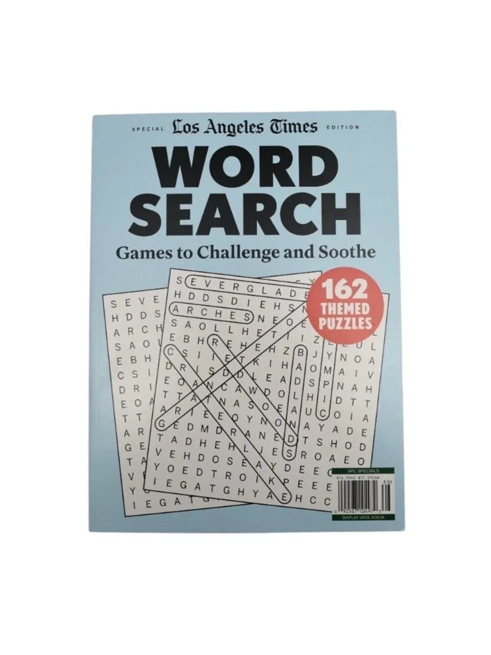 Los Angeles Times Word Search & Crossword Puzzle Books Set Of 3